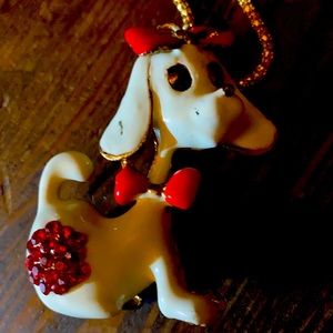 Very cute Poodle Betsey Johnson Necklace